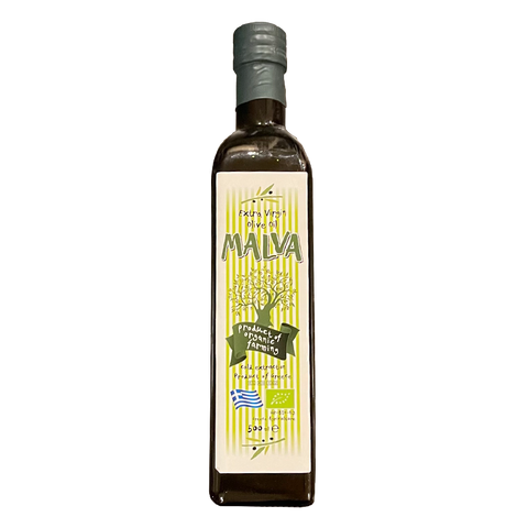 Organic Malva Greek Extra Virgin Olive Oil (500ml)