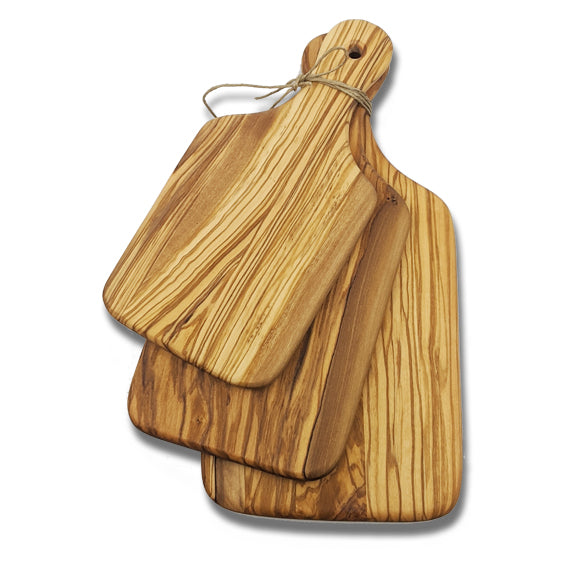 Bamboo Wooden Cutting Boards - 3 Assorted Sizes
