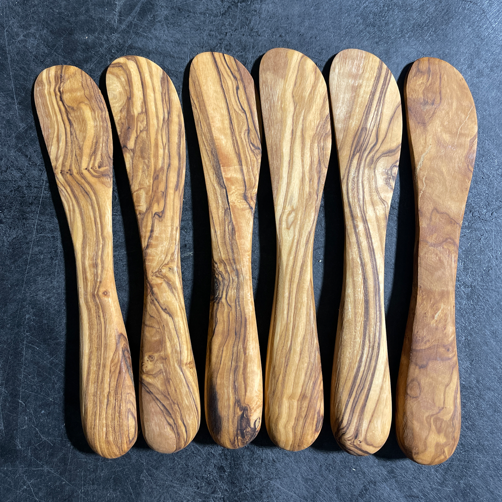 Olive Wood Knife / Spreader 7"