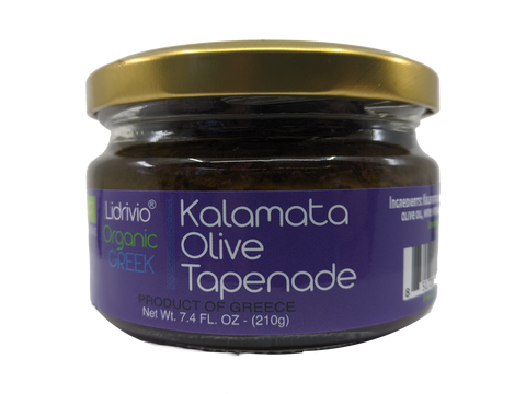 Lidrivio Organic Kalamata Olive Tapenade 180g